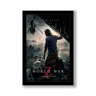 WORLD WAR Z - 11x17 gerahmtes Filmposter von Wallspace