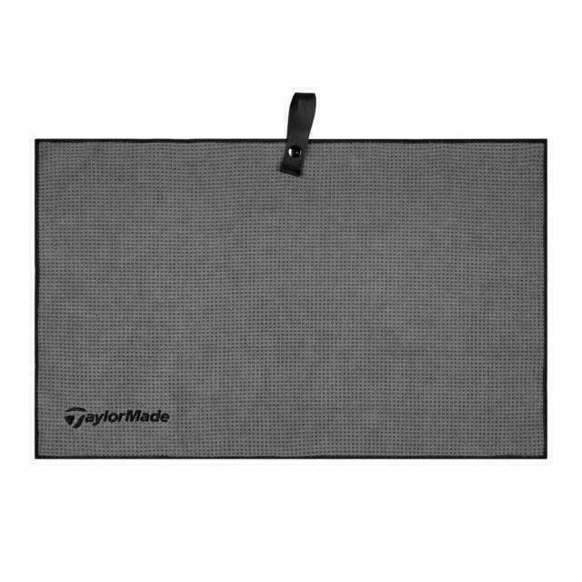 TaylorMade 15 x 24in Microfiber Cart Towel - Grey (B1599601)