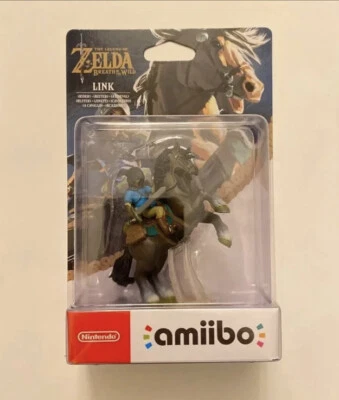 Zelda Breath of the Wild Link Rider Amiibo Nintendo 3DS Wii WiiU SwitchAuténtico Foto 1 de 4