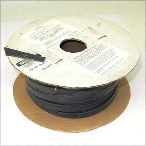 50+ Foot Roll Of ICO Rally HIX 3/8" Black Shrink Tubing, Good Condition. SL - Picture 1 of 1