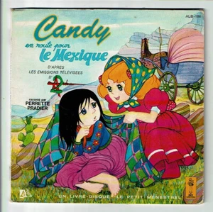 CANDY EN ROUTE POUR LE MEXIQUE Vinyle 45T Livre TV A2 Pierette PRADIER -ADES 186 - Picture 1 of 6