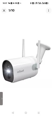 ieGeek Security Cameras Wireless Outdoor, 2K Outdoor Security Cameras with Spot - Image 1 of 4