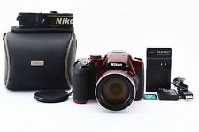 Nikon Coolpix P610 16.0 MP Digital Camera Red w/Case & 32GB card [Exc+++] #473