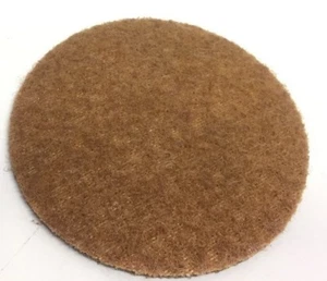 5" SURFACE BLENDING GRIP-ON, BROWN, COARSE, A/O, HOOK & LOOP ATTACHMENT - Picture 1 of 3