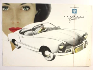 1961 VOLKSWAGEN KARMANN GHIA COUPE & CABRIOLET Dealer Sales Brochure - Picture 1 of 5