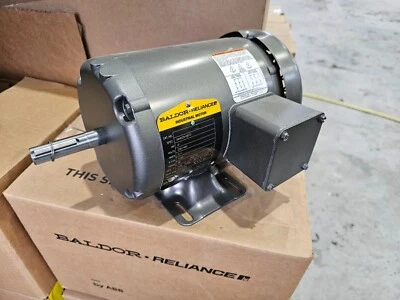 Baldor Reliance 0.5hp 230/460V 3ph. Industrial motor - Image 1 of 4