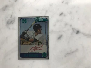 2020 Onyx Nimbus JULIO RODRIGUEZ Auto Red Ink RC #/5 - Picture 1 of 2