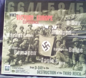 BR1 VICTORY IN EUROPE EXPERIENCE SLIDE OUT BOOK + CD + DOCUMENTS IMPERIAL MUSEUM - Picture 1 of 6