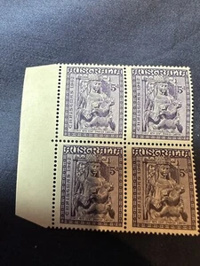 1962 Australia Stamps 5d - Block Of 4 - Christmas - Picture 1 of 1