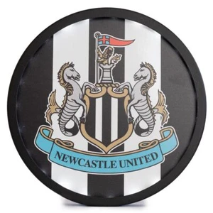 Newcastle United FC Metal LED Logo Sign - Picture 1 of 4