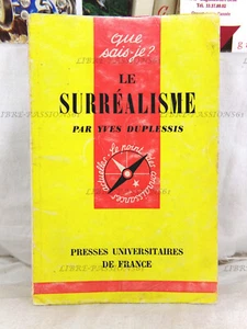 LE SURRÉALISME, YVES DUPLESSIS, PRESSES UNIVERSITAIRES DE FRANCE 1964 - Picture 1 of 15