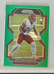 2021 Panini Prizm ANTONIO GIBSON Green Prizm - Picture 1 of 1