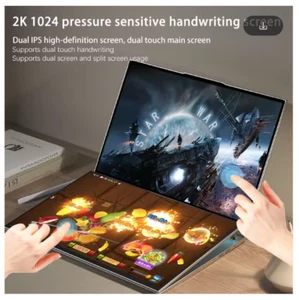 laptop computer 16" Dual Touch Screen Intel i5i7 12th Gen 12 Cores CRELANDER 1 - Picture 1 of 4