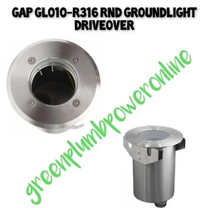 GAP GL010-R316 Round Groundlight Driveover GU10 LED Marine Grade 316 Steel - Picture 1 of 3