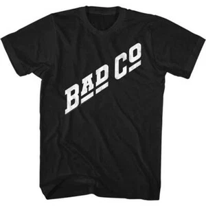 Bad Company Bad Co Band Logo Adult T Shirt Tour Rock Music Band Merch New Black - Picture 1 of 3