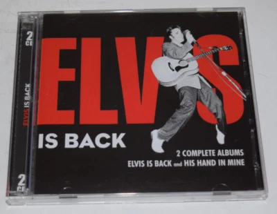Elvis is Back/ His Hand in Mine (CD, 2011) Music Moods - Image 1 of 4