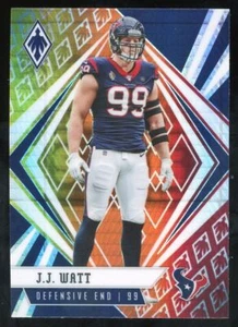 Panini Phoenix JJ 2020 vatios Fire Burst paralelo Houston Texans #6 - Imagen 1 de 2