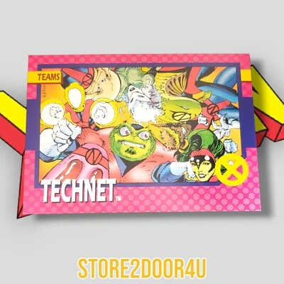 Technet X-Men Series 1 (Impel 1992) BASE Trading Card #80 - Image 1 of 2