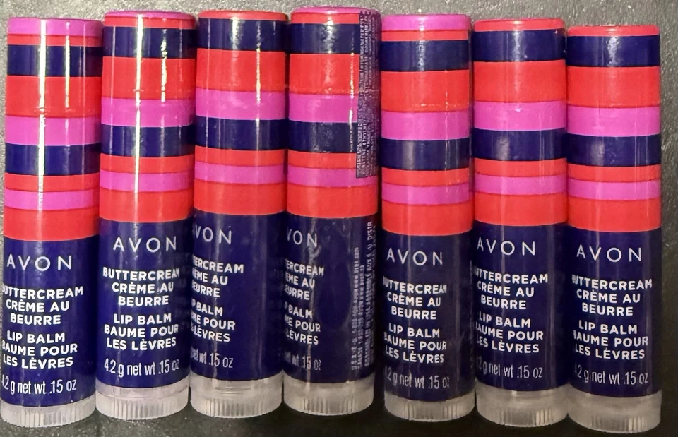 5x Bálsamo Labial Avon Buttercream Sellado Nuevo Antiguo Stock Foto 1 de 1