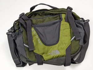 North Face Day Hiker Waist Bag Lumbar Support Fanny Pack Hiking Green Nylon - Bild 1 von 19