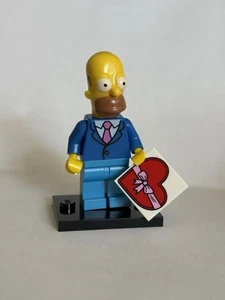 LEGO Minifigure Date Night Homer Simpsons Series 2 SIM028 71009-1 Adult Owned - Picture 1 of 1