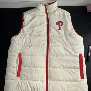 Philadelphia Phillies Puffer Vest Adult Size Large Mother's Day Stadium Giveaway - Picture 1 of 7