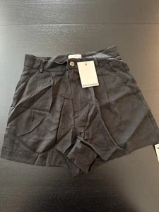 Reformation Mason Damenshorts Größe 2 – schwarz 128 $ - Bild 1 von 8