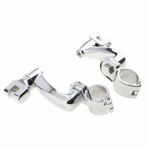 Highway Foot Peg Mount Kit Motorcycle Chrome For Harley Bad Boy FXSTSB 1995-1997 - Picture 1 of 8