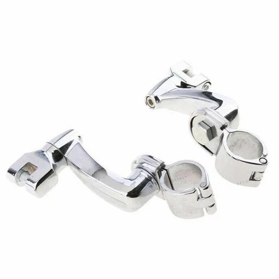 Highway Foot Peg Mount Kit Motorcycle Chrome For Harley Bad Boy FXSTSB 1995-1997 - Image 1 of 4