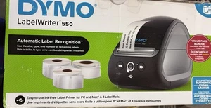DYMO LabelWriter 550 Etikettendrucker hochwertig schnell effizient staufreites Drucken - Bild 1 von 5