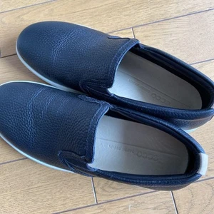 Ecco Men's Slip-Ons 6US/24cm Black Mint Comfortable Daily Wear - Imagen 1 de 8