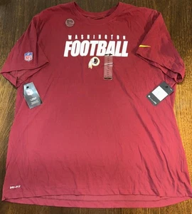 Washington Redskins Dri-Fit Nike T-Shirt 3XL NWT Dead Stock - Picture 1 of 10