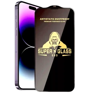 VERRE TREMPE 9H+ PREMIUM iPhone 17 16 15 14 13 12 11 Pro Max XR Protection Ecran - Afbeelding 1 van 12