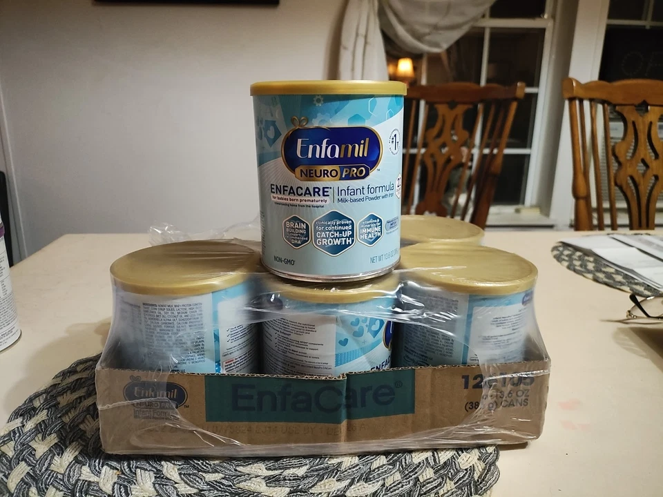 ENFAMIL NEUROPRO ENFFACARE 13,6 OZ POLVO - 6 LATAS POR ESTUCHE caducado 12/01/2026 Foto 1 de 4