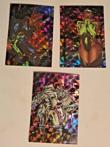 Lot 3 1993 Presseausweis, Stamm: "Das Intro ", Prismeneinsteckkarten P2-P3-P4 - Bild 1 von 8