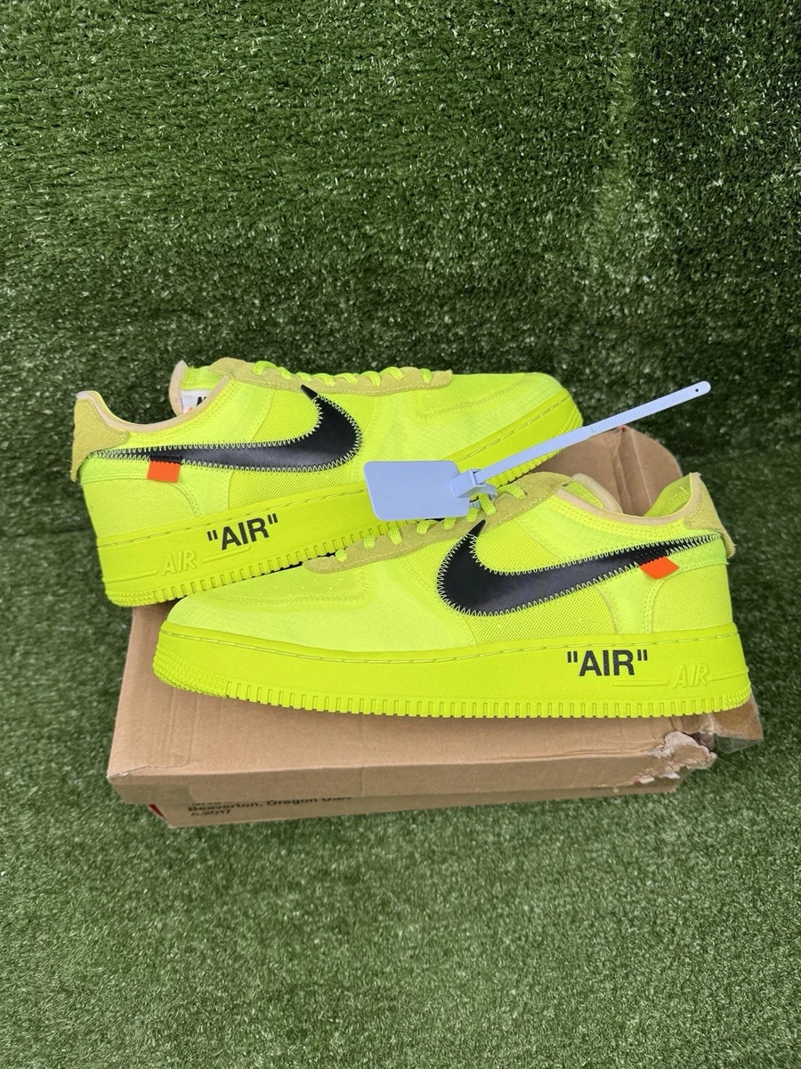 Preços baixos em Nike Off-White x Air Force 1 Low Volt | eBay