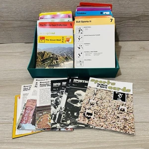 ENORME 1977-79 Sportscaster Lote de Tarjetas De Colección - 800+ Tarjetas, Divisores, Soporte, Resúmenes - Imagen 1 de 6