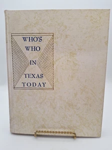 Who's Who in Texas Today ~ IBRC 1st. Ed. 1968 - Bild 1 von 12