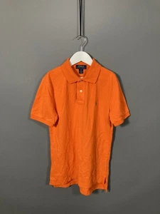 RALPH LAUREN Polo Shirt - Medium Age 10-12 - Orange - Great Condition - Boy’s - Picture 1 of 5