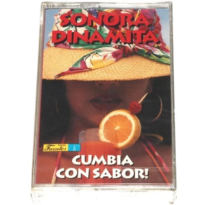 Sonora Dinamita - Cumbia Con Sabor (Cassette Tape 1996) NUEVO NEW SEALED - Image 1 of 4