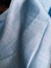 Silk Striped  satin  jacquard Fabric 100% Silk preshrunk NEW