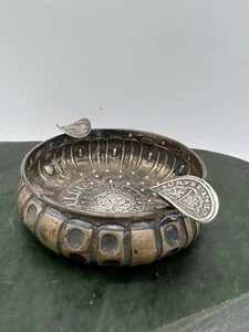 Posacenere per monete Bagués spagnolo in argento Carlo III 8 reales - Foto 1 di 10