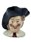 Sylvac Staffordshire Character Toby Jug &quot;Cavalier&quot; Made in England from 1960