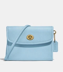 Coach Originals 90's Design Waterfall TURNLOCK FLAP WALLET CROSSBODY Bag $195 - Picture 1 of 7