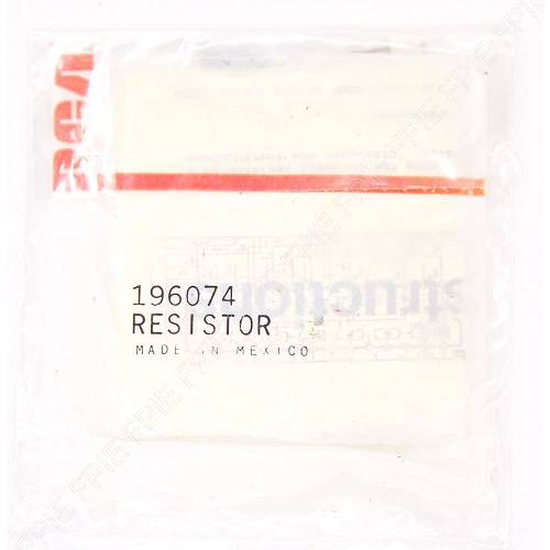 2pk 196074 Original Resistor by RCA - Image 1 of 1