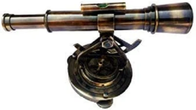 Handmade  Double Barrel Telescope with Tripod Stand Brass Working Telescope - Image 1 of 3