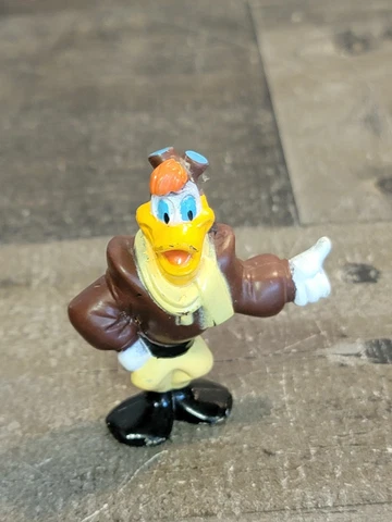 Launchpad McQuack Daffy Duck Disney toy figure pilot 1992 Cover