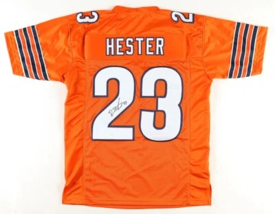 Devin Hester Signed Chicago Bears Jersey (JSA COA) NFL All Time Return Leader - Image 1 of 4