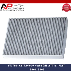 Filtro Abitacolo ARIA CONDIZIONATA  CARBONI ATTIVI FIAT 500X 500L TONALE JEEP - Foto 1 di 6