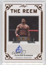 2012 Leaf Legends of Sport AKA Bronze Alistair Overeem #AKA-AO1 Rookie Auto RC